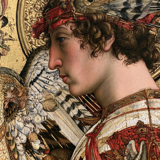 Carlo Crivelli style, Midjourney V8.2, render 1 of 4