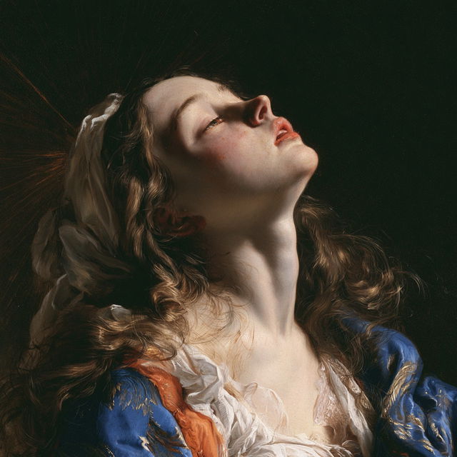 Carlo Dolci style, Midjourney V8.2, render 2 of 4