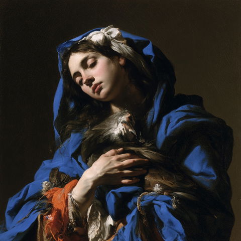 Carlo Dolci style (Painters), Midjourney V8.2