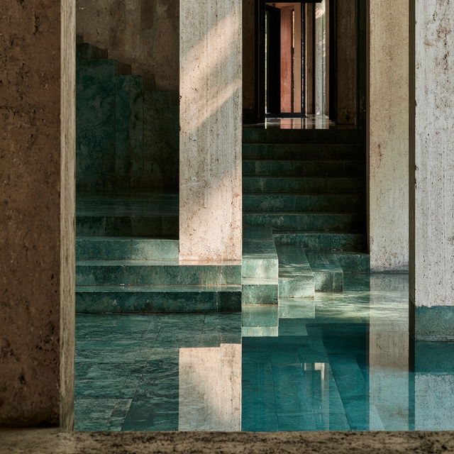 Carlo Scarpa style, Midjourney V8.2, render 4 of 4