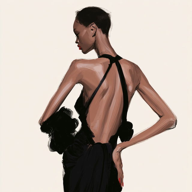Carly Cushnie style, Midjourney V8.2, render 2 of 4