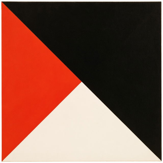 Carmen Herrera style, Midjourney V8.2, render 2 of 4