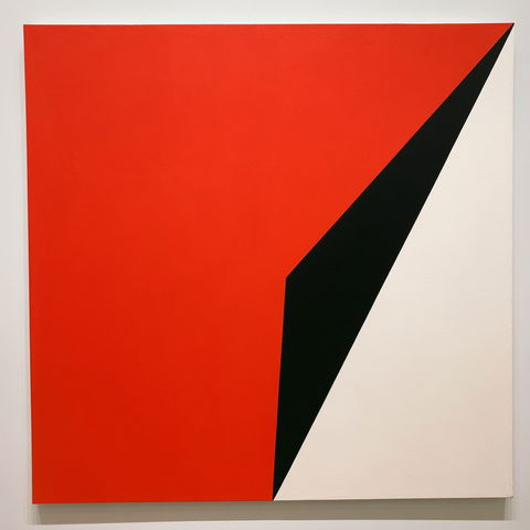 Carmen Herrera style (Painters), Midjourney V8.2
