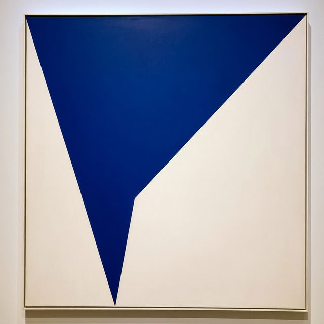 Carmen Herrera style, Midjourney V8.2, render 4 of 4