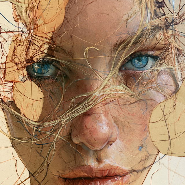Carne Griffiths style, Midjourney V8.2, render 4 of 4