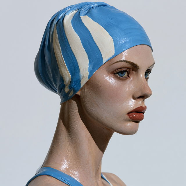 Carole Feuerman style, Midjourney V8.2, render 1 of 4