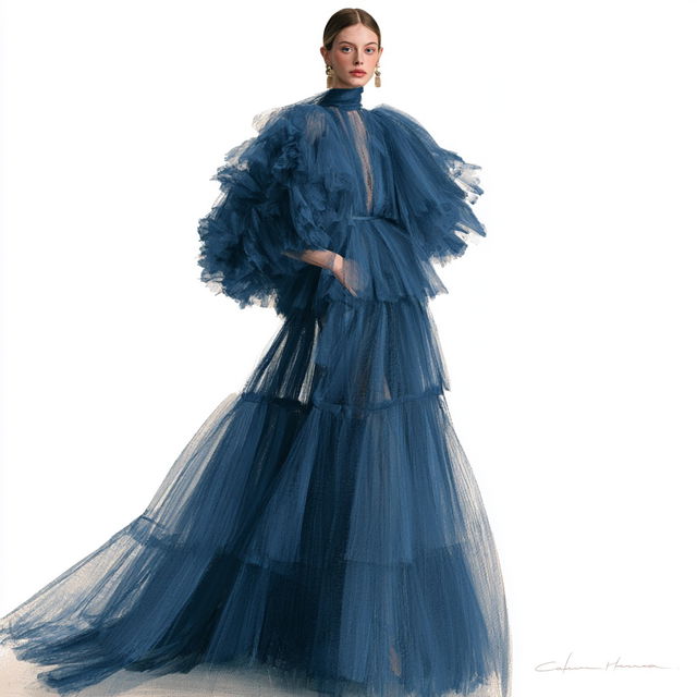 Carolina Herrera style, Midjourney V8.2, render 1 of 4