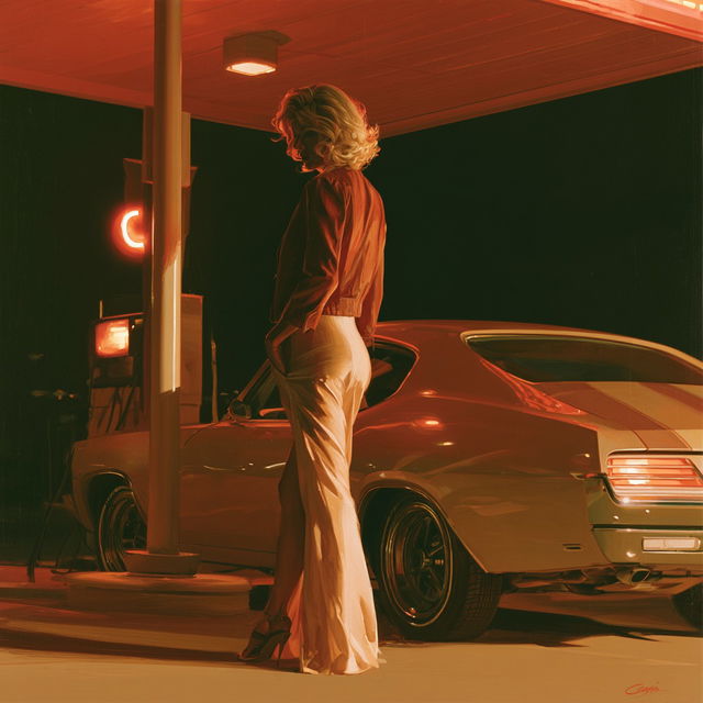Carrie Graber style, Midjourney V8.2, render 4 of 4