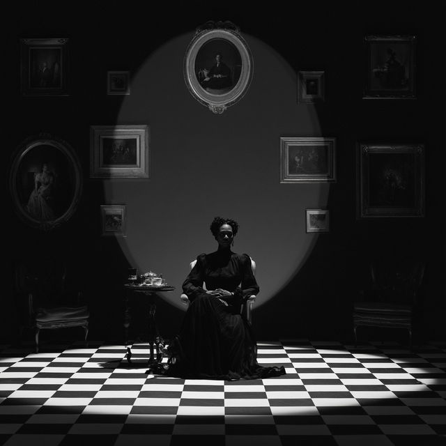 Carrie Mae Weems style, Midjourney V8.2, render 2 of 4