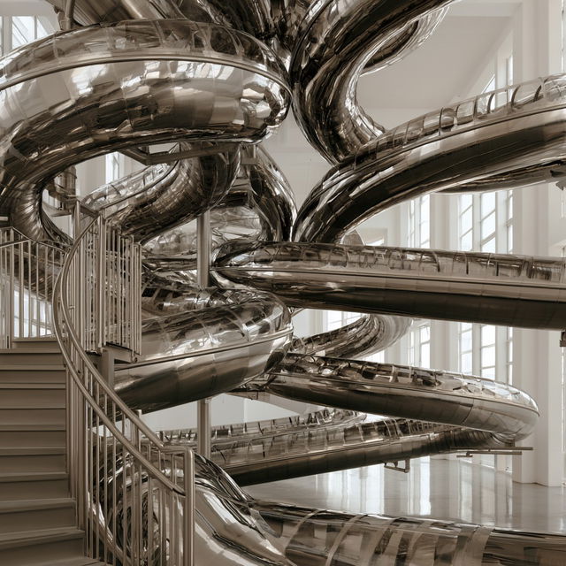 Carsten Holler style, Midjourney V8.2, render 1 of 4