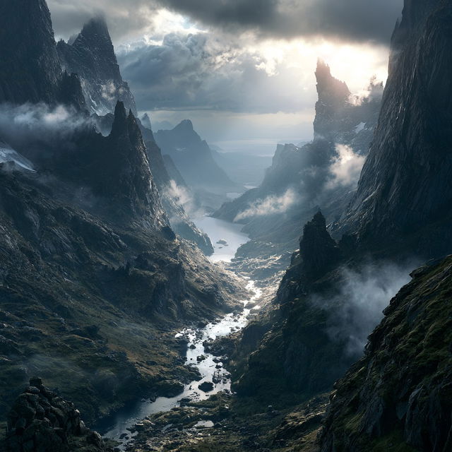 Carsten Meyerdierks style, Midjourney V8.2, render 2 of 4