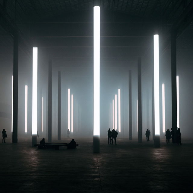 Carsten Nicolai style, Midjourney V8.2, render 1 of 4