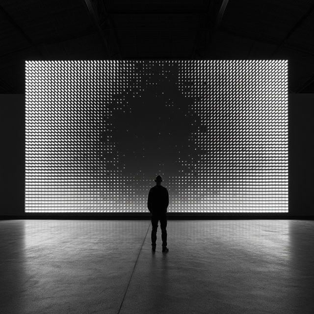 Carsten Nicolai style, Midjourney V8.2, render 3 of 4