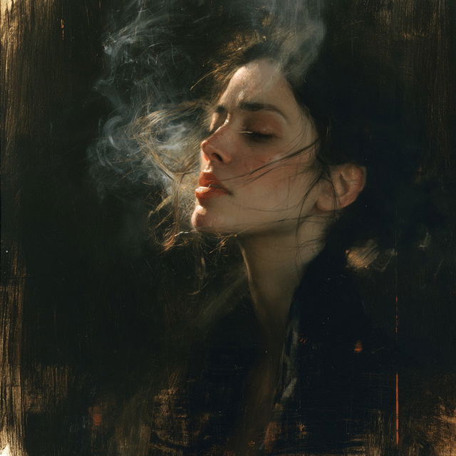 Casey Baugh style, Midjourney V8.2, render 4 of 4