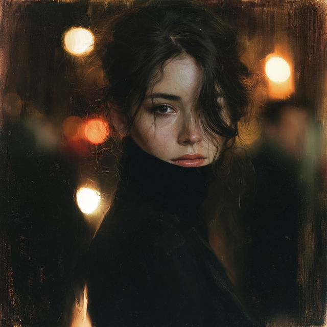Casey Baugh style, Midjourney V8.2, render 3 of 4