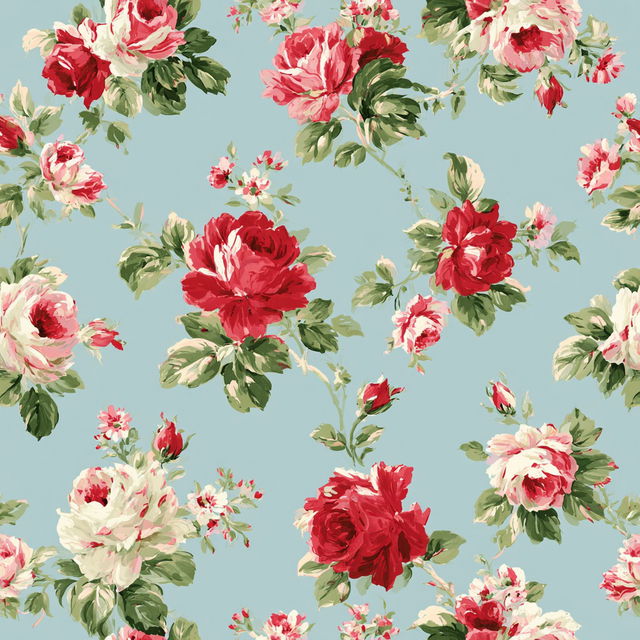 Cath Kidston style, Midjourney V8.2, render 2 of 4