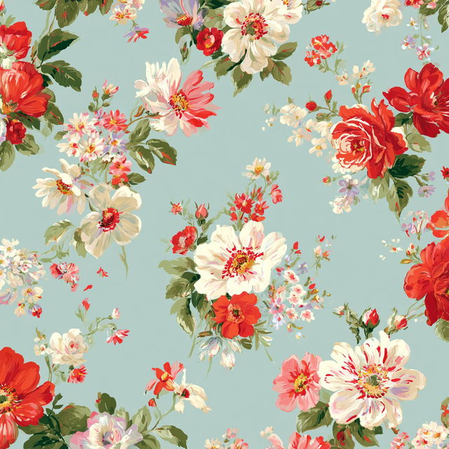 Cath Kidston style, Midjourney V8.2, render 1 of 4