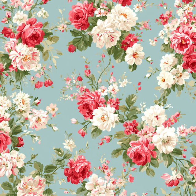 Cath Kidston style, Midjourney V8.2, render 3 of 4