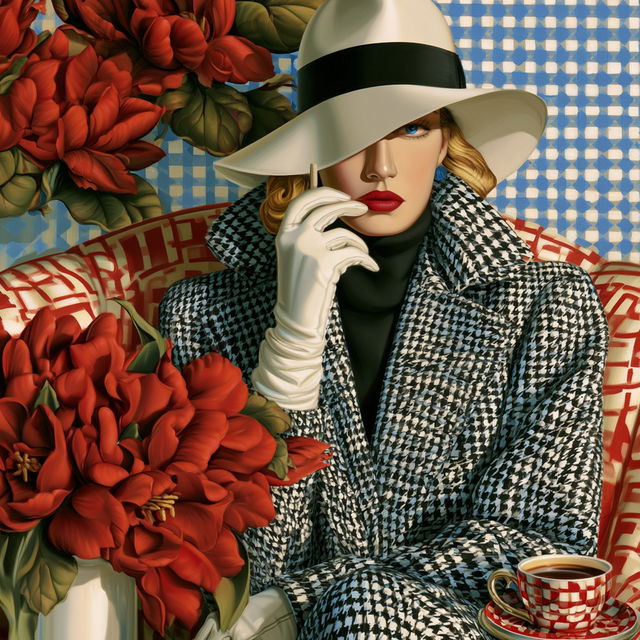 Catherine Abel style, Midjourney V8.2, render 2 of 4