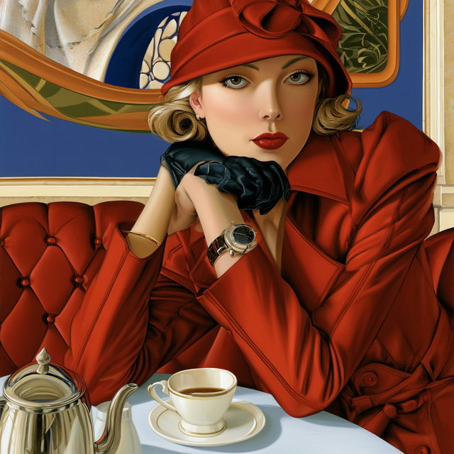 Catherine Abel style, Midjourney V8.2, render 4 of 4