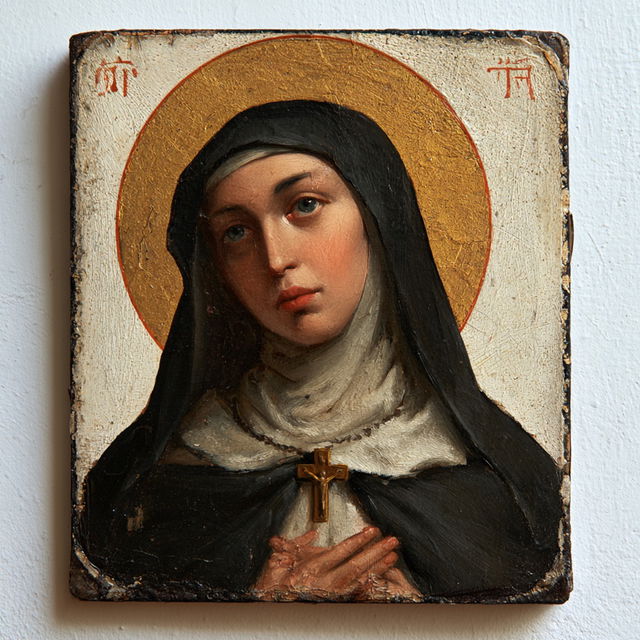 Catholic icon style, Midjourney V8.2, render 4 of 4