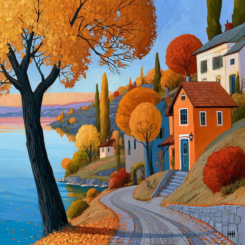 Cathy Horvath Buchanan style (Painters), Midjourney V8.2