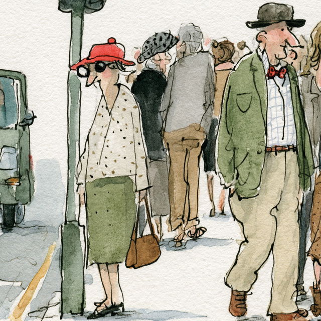 Cathy Wilcox style, Midjourney V8.2, render 2 of 4