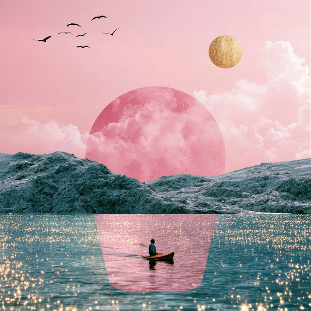 Moonstone Lithographs style, Midjourney V8.2, render 3 of 4