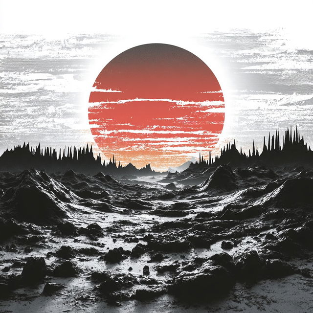 Inkakari style, Midjourney V8.2, render 3 of 4