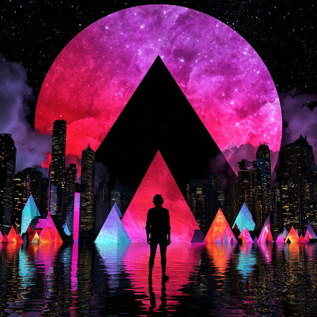 Spherespine Neonism style, Midjourney V8.2, render 3 of 4