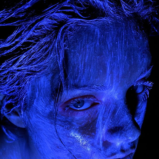 Bluecut Facework style, Midjourney V8.2, render 1 of 4