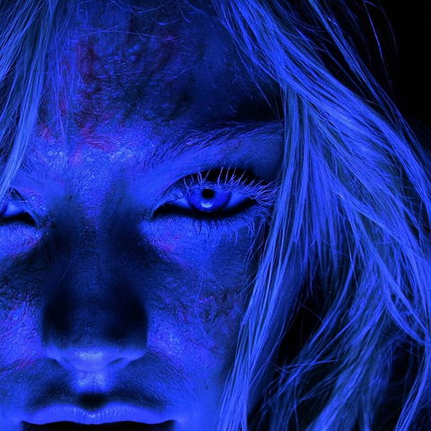 Bluecut Facework style (SREF codes), Midjourney V8.2