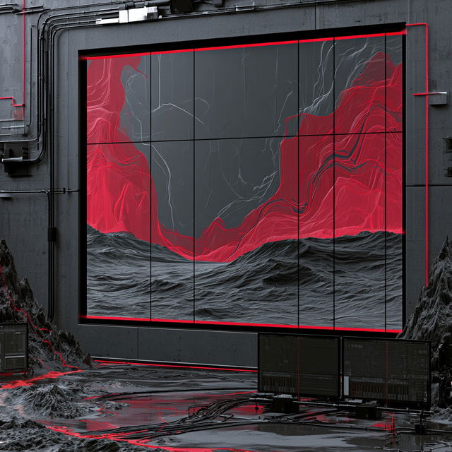 Minium Blacksite style, Midjourney V8.2, render 4 of 4