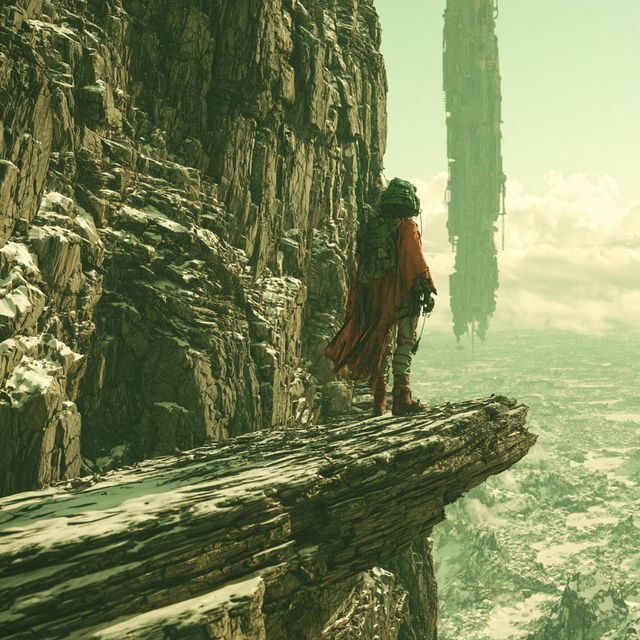 Viridion Perigee style, Midjourney V8.2, render 4 of 4