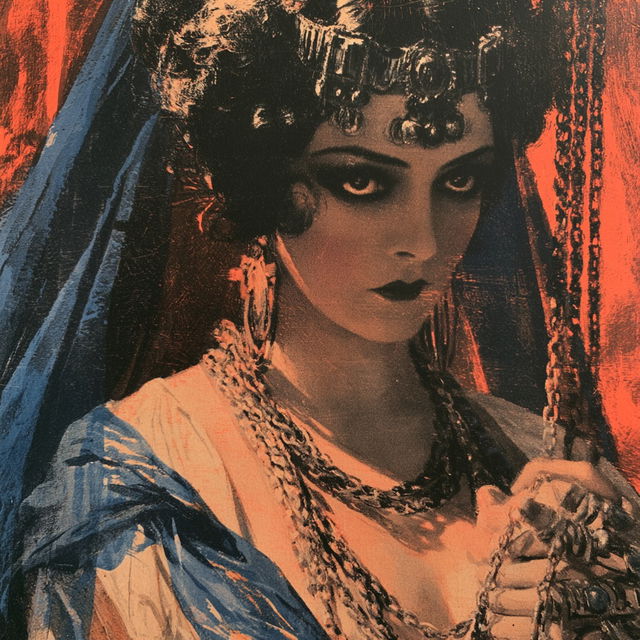Cecil B. DeMille style, Midjourney V8.2, render 2 of 4