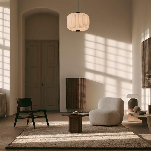 Cecilie Manz style, Midjourney V8.2, render 1 of 4