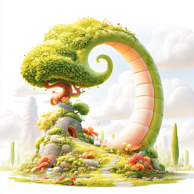 Marzipan Meadow Cartoons style, Midjourney V8.2, render 4 of 4