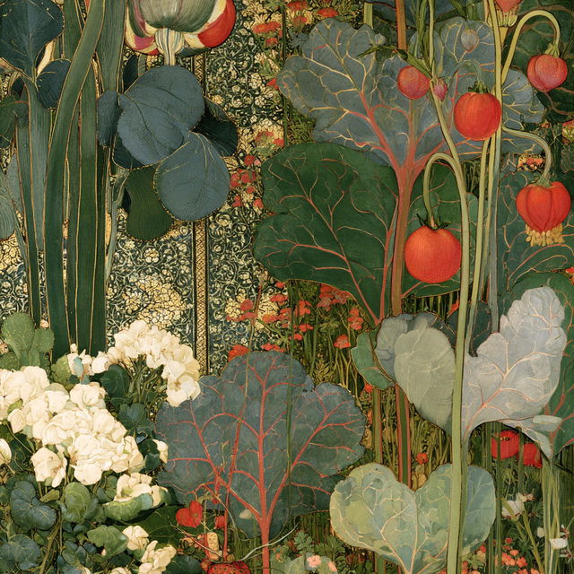 CFA Voysey style, Midjourney V8.2, render 3 of 4