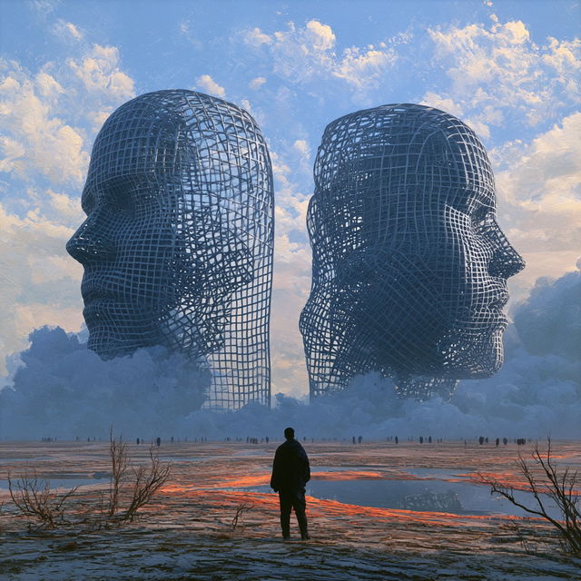 Chad Knight style, Midjourney V8.2, render 3 of 4
