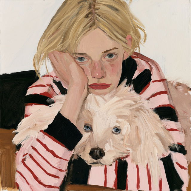 Chantal Joffe style, Midjourney V8.2, render 2 of 4