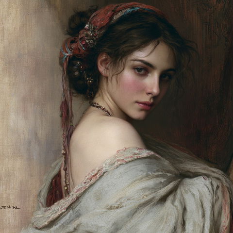Charles-Amable Lenoir style (Painters), Midjourney V8.2