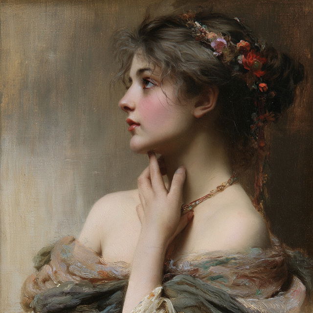 Charles-Amable Lenoir style, Midjourney V8.2, render 4 of 4