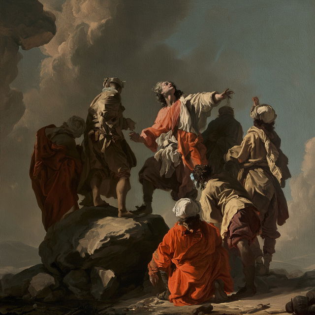 Charles-Andre van Loo style, Midjourney V8.2, render 4 of 4