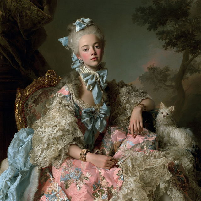 Charles-Andre van Loo style, Midjourney V8.2, render 3 of 4