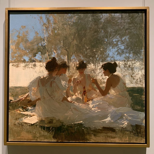 Charles Conder style, Midjourney V8.2, render 2 of 4