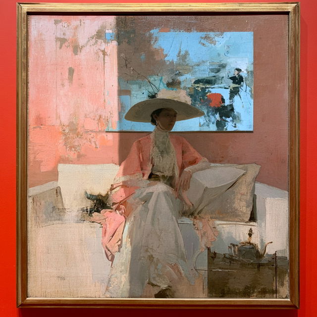 Charles Conder style, Midjourney V8.2, render 1 of 4
