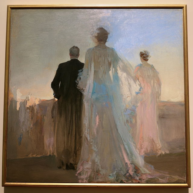 Charles Conder style, Midjourney V8.2, render 4 of 4