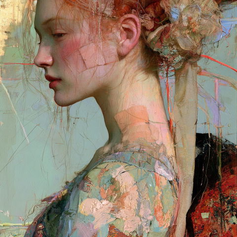 Charles Dwyer style (Painters), Midjourney V8.2