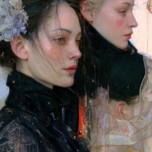 Charles Dwyer style, Midjourney V8.2, render 4 of 4