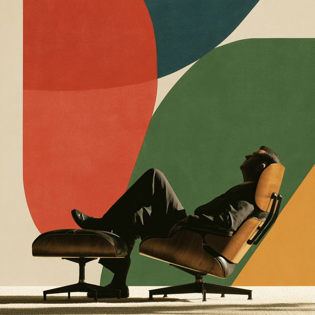 Charles Eames style, Midjourney V8.2, render 2 of 4